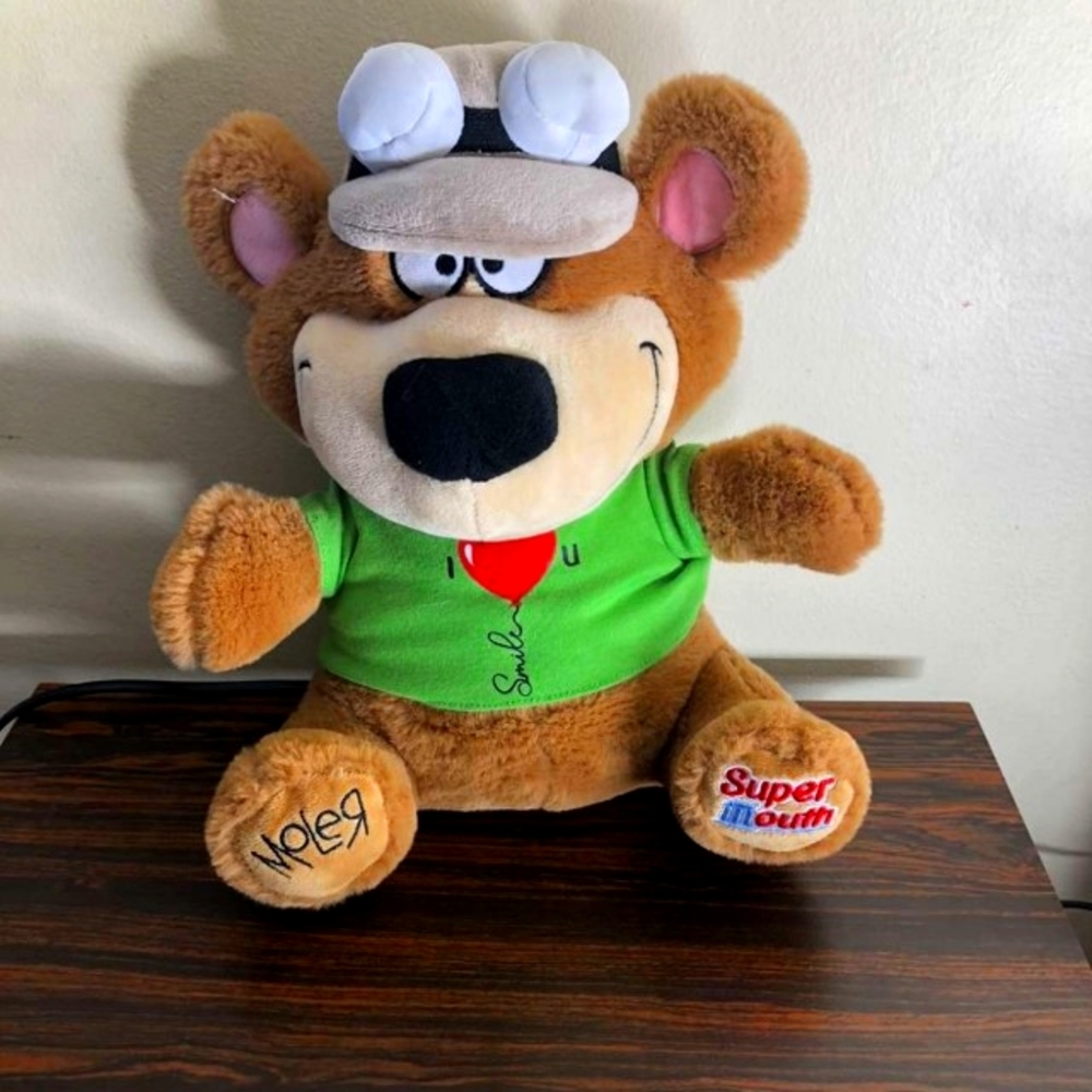 Super Mouth Stuffed Teddy Bear